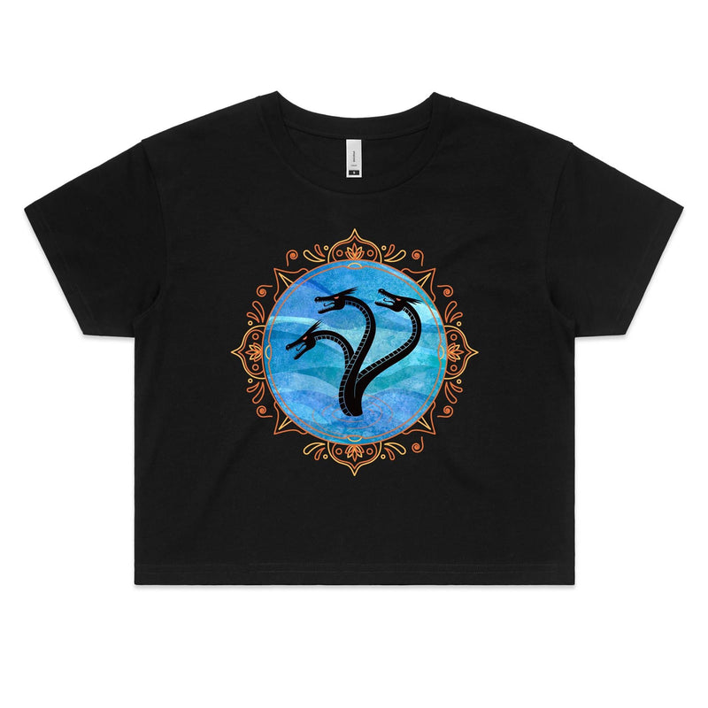 Ocean Hydra AS Colour Women's Crop Tee Ogo Merch