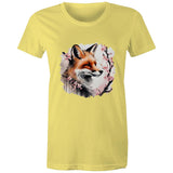 Fox and Tree AS Colour - Women's Maple Tee