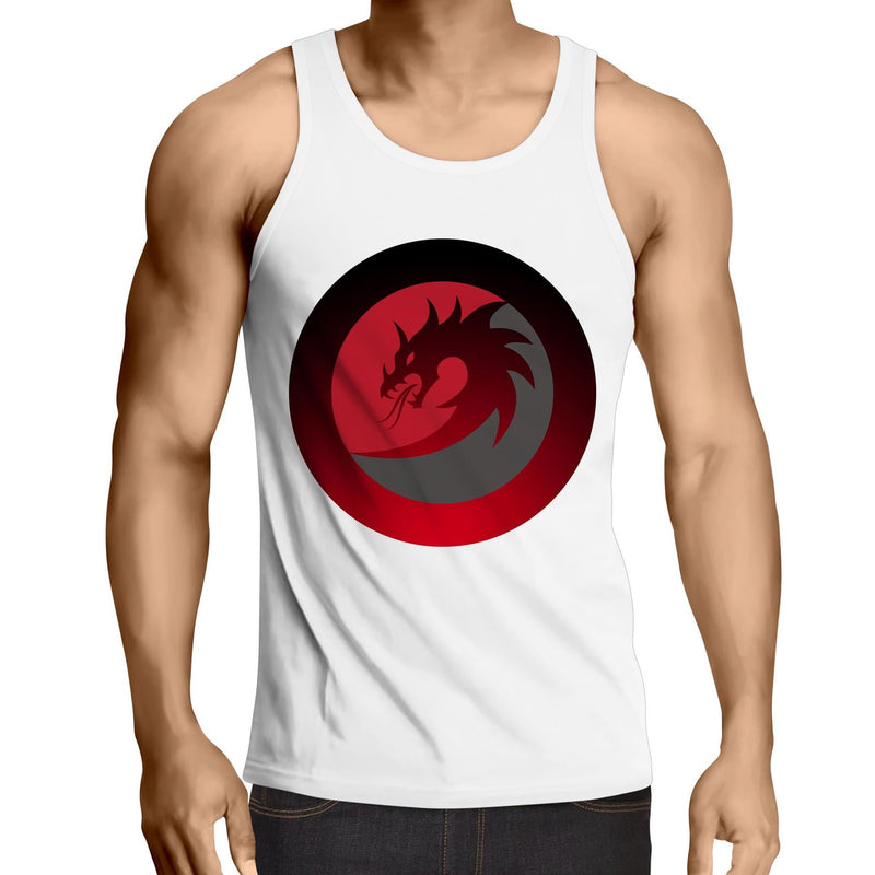 Dragon Shadow AS Colour Lowdown Mens Singlet Top Ogo Merch