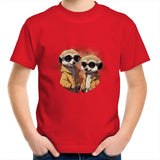 Meerkats in Jackets AS Colour Kids Youth T-Shirt