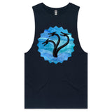 Ocean Hydra AS Colour Barnard Mens Tank Top Tee