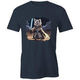 Wolf with Lightsaber AS Colour Classic Tee