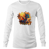 Baby Dragon AS Colour Base Mens Long Sleeve Tshirt