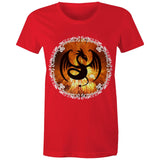 Volcanic Dragon AS Colour Women's Maple Tee