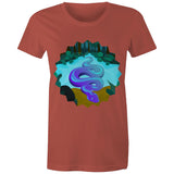 River Snake AS Colour Women's Maple Tee