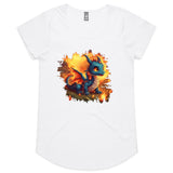 Baby Dragon AS Colour Mali Womens Scoop Neck Tshirt