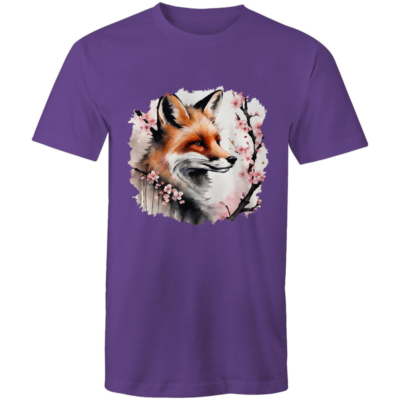 Fox and Tree AS Colour Staple - Mens T-Shirt Ogo Merch