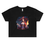 Witch AS Colour - Women's Crop Tee