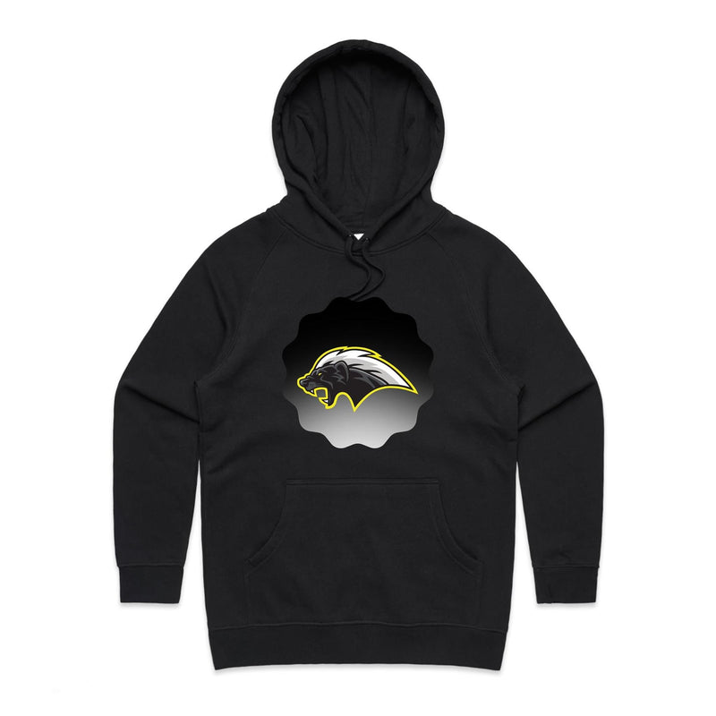Honey Badger AS Colour Women's Supply Hood Ogo Merch