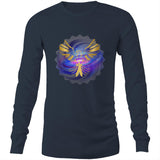 Gold Eagle AS Colour Base - Mens Long Sleeve T-Shirt