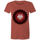 Glowing Cerberus AS Colour Women's Maple Tee