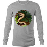 Jungle Snake AS Colour Base Mens Long Sleeve TShirt