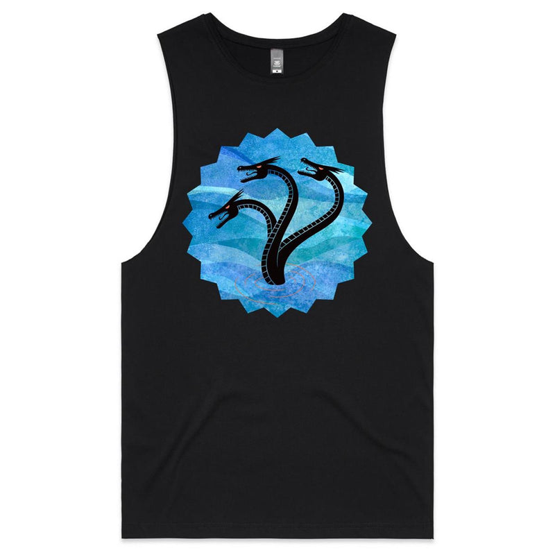 Ocean Hydra AS Colour Barnard Mens Tank Top Tee Ogo Merch
