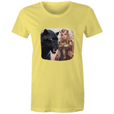 Panther and Elf AS Colour - Women's Maple Tee