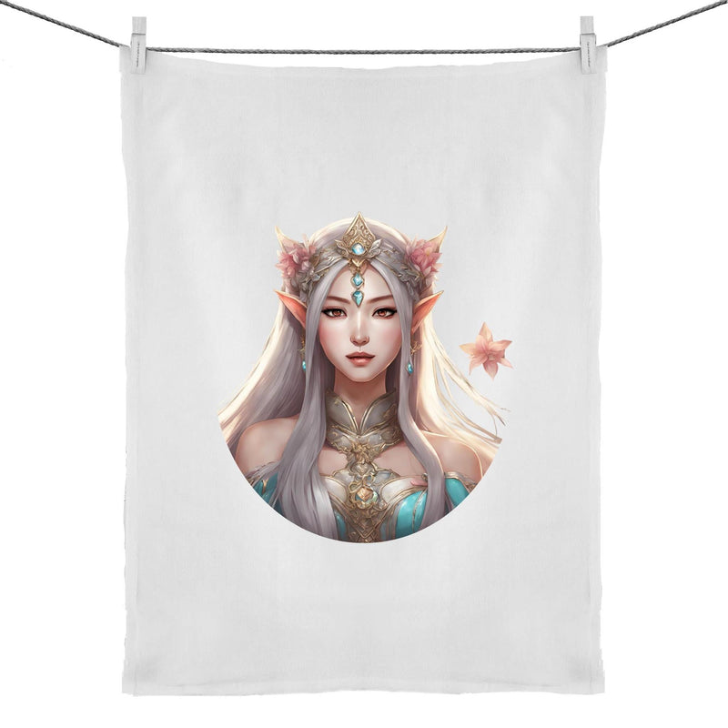 Mythical Elf 50% Linen 50% Cotton Tea Towel Ogo Merch