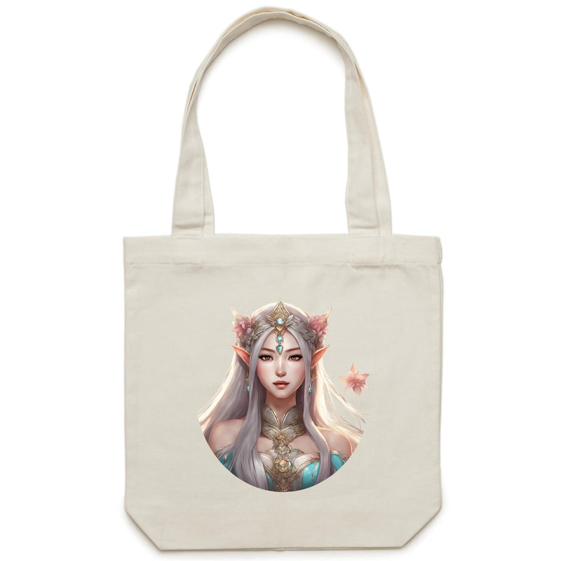 Mythical Elf AS Colour - Carrie - Canvas Tote Bag Ogo Merch