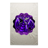 Shining Purple Dragon AS Colour Tea Towel