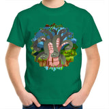 Swamp Hydra AS Colour Kids Youth TShirt