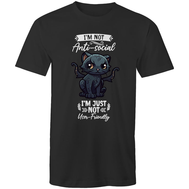 Antisocial Cat Monster AS Colour Staple - Mens T-Shirt Ogo Merch