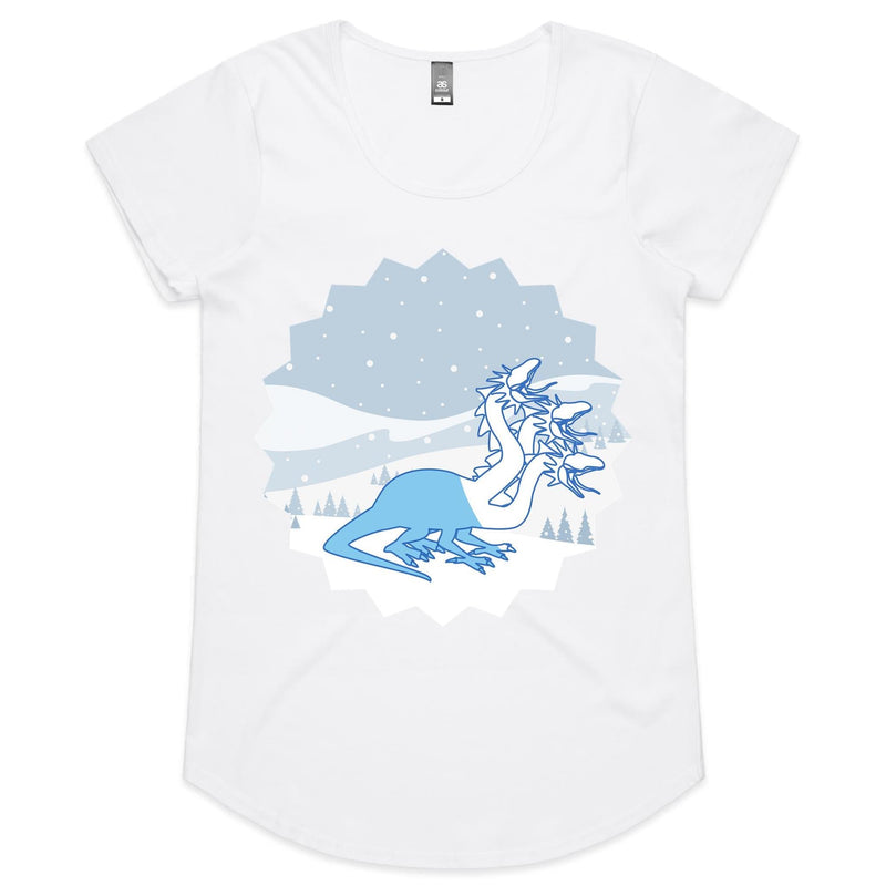 Snow Hydra AS Colour Mali Womens Scoop Neck TShirt Ogo Merch