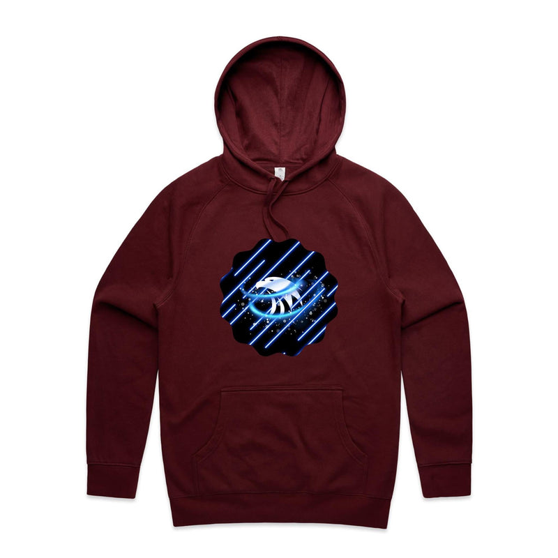 Blue Swirl Eagle AS Colour - Supply Hood Ogo Merch