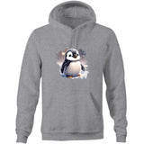 Penguin AS Colour Stencil Pocket Hoodie Sweatshirt