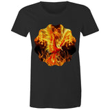 Flaming Phoenix AS Colour Women's Maple Organic Tee