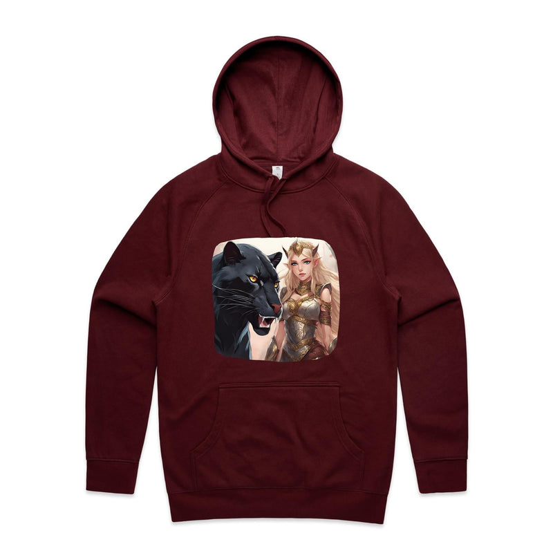 Panther and Elf Supply Hood Ogo Merch