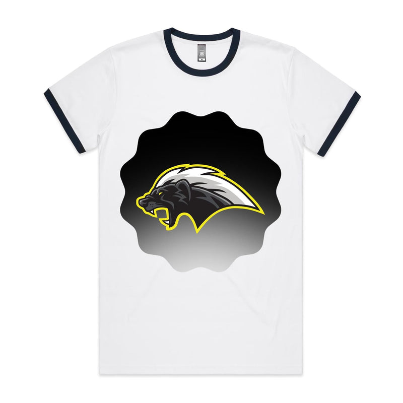 Honey Badger AS Colour Staple Ringer Tee Ogo Merch