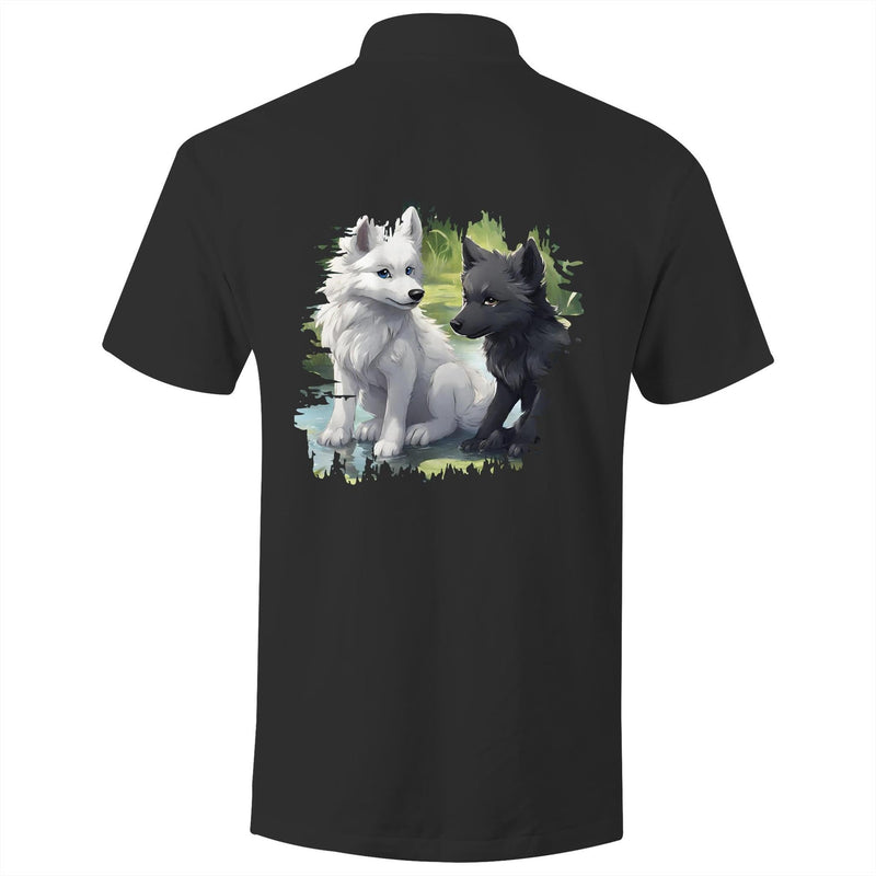 Two Wolves AS Colour Chad - S/S Polo Shirt Ogo Merch