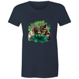 Cute Chipmunks AS Colour - Women's Maple Tee