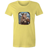 Viking Girl AS Colour - Women's Maple Tee