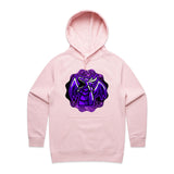 Shining Purple Dragon AS Colour Women's Supply Hood