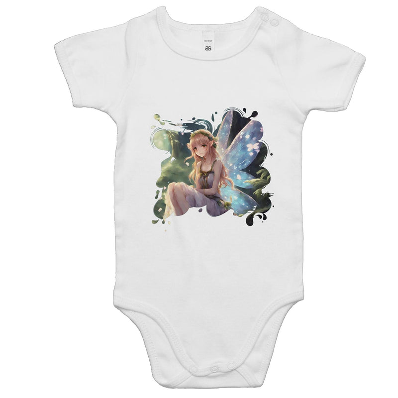 Fairy AS Colour Mini Me Baby Onesie Romper Ogo Merch