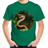 Jungle Snake AS Colour Kids Youth TShirt