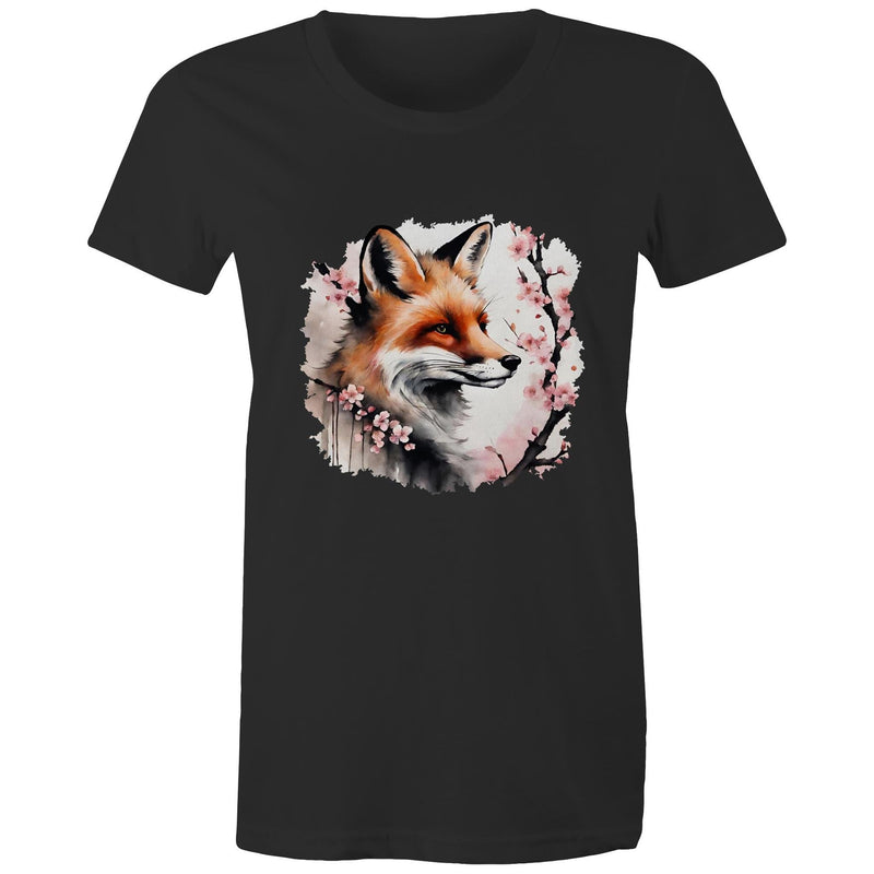 Fox and Tree AS Colour - Women's Maple Tee Ogo Merch