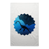 Plesiosaur AS Colour Tea Towel