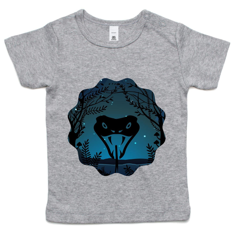 Snake Strike AS Colour Infant Wee Tee Ogo Merch