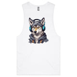 Gaming Wolf AS Colour Barnard Mens Tank Top Tee