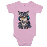 Gaming Wolf AS Colour Mini Me Baby Onesie Romper