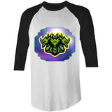 Green Hydra AS Colour Raglan 3/4 Sleeve TShirt