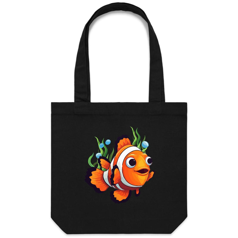 Clown Fish AS Colour - Carrie - Canvas Tote Bag Ogo Merch