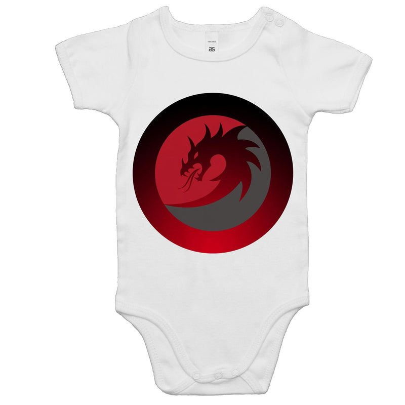 Dragon Shadow AS Colour Mini Me Baby Onesie Romper Ogo Merch