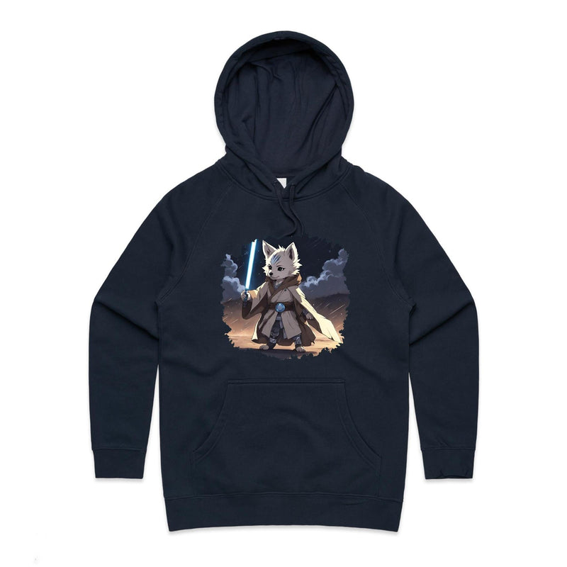Wolf with Lightsaber AS Colour Women's Supply Hood Ogo Merch