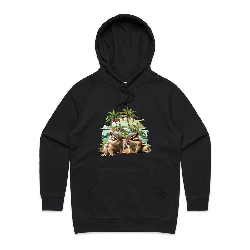 Beach Chipmunks AS Colour - Women's Supply Hood Ogo Merch