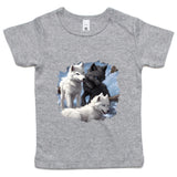 Three Wolves AS Colour Infant Wee Tee