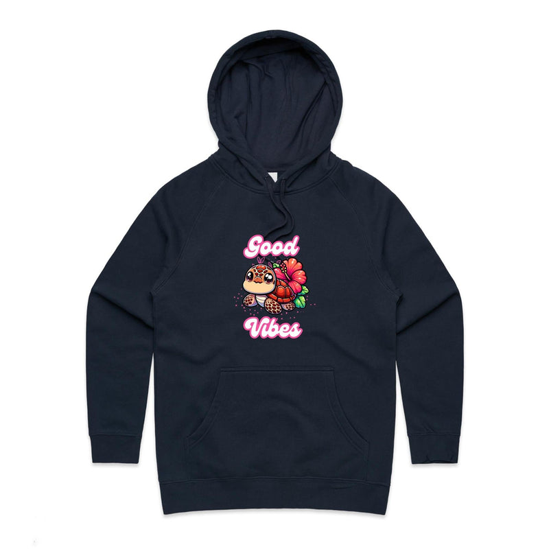 Good Vibes Turtle AS Colour - Women's Supply Hood Ogo Merch