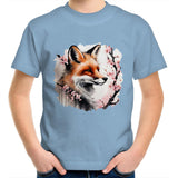 Fox and Tree AS Colour Kids Youth T-Shirt