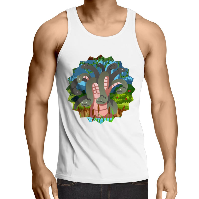 Swamp Hydra AS Colour Lowdown Mens Singlet Top Ogo Merch