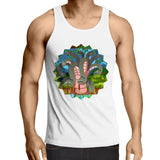 Swamp Hydra AS Colour Lowdown Mens Singlet Top